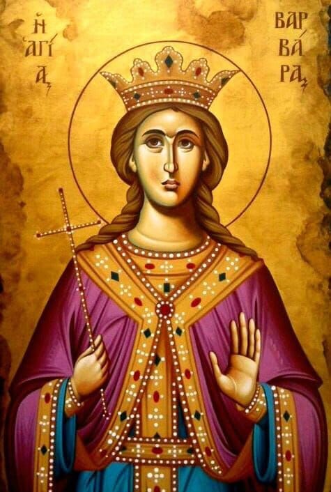Santa Barbara - Patroness of Faith and Courage